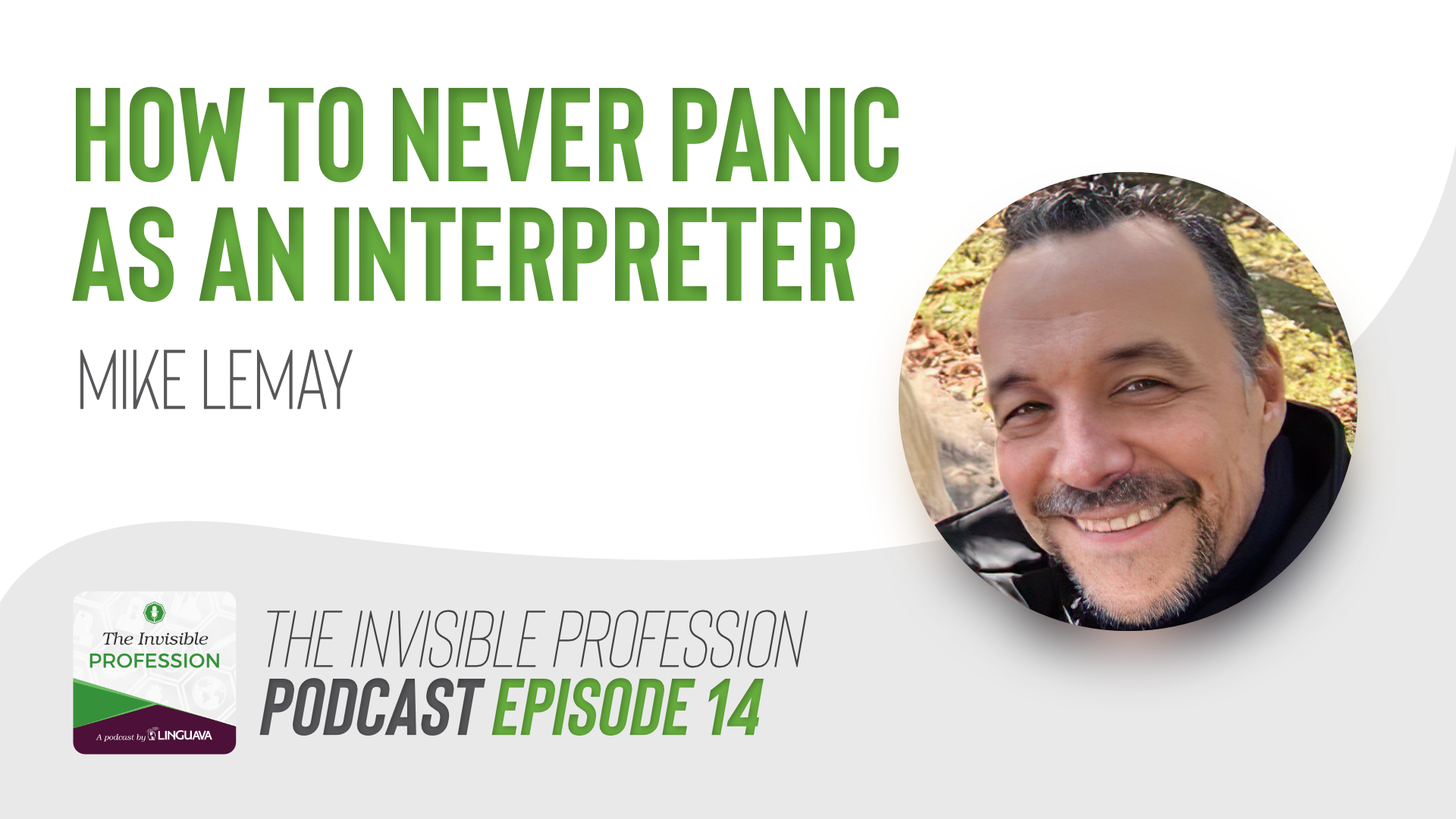 text of how to never panic as an interpreter - mike lemay linguava podcast