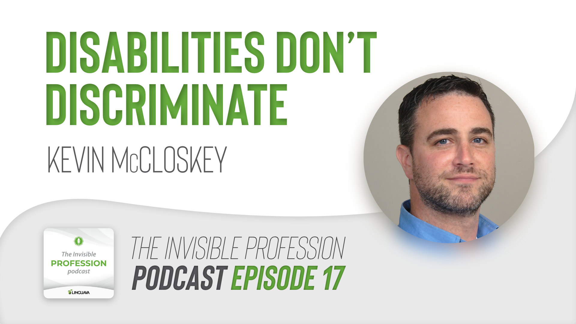 text of disabilities dont discriminate with kevin mccloskey linguava podcast