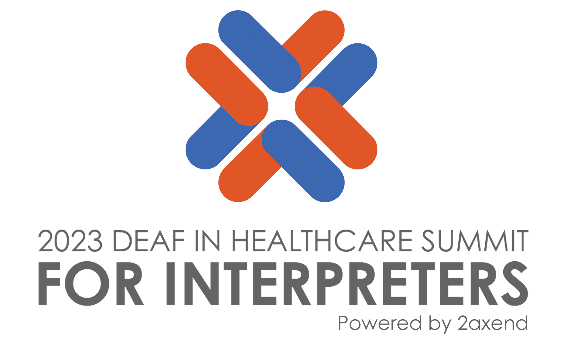 deaf in healthcare summit for interpreters logo
